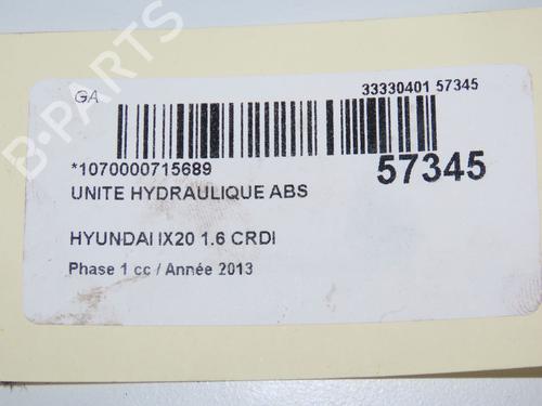 ABS pump HYUNDAI ix20 (JC) 1.6 CRDI | BP32845295M43  - Image 5