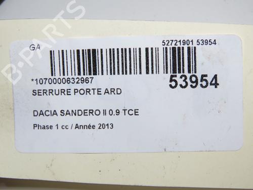 rear-right-lock-dacia-sandero-ii-2012-33444954 main image