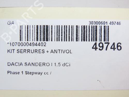 Used Electronic module DACIA SANDERO 1.5 dCi (68 hp) 22920089