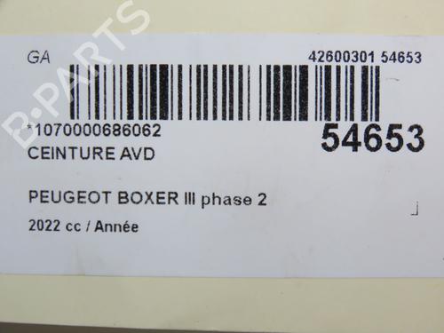 Used Front right belt tensioner PEUGEOT BOXER Van 2.2 BlueHDi 140 (140 hp) 30691876