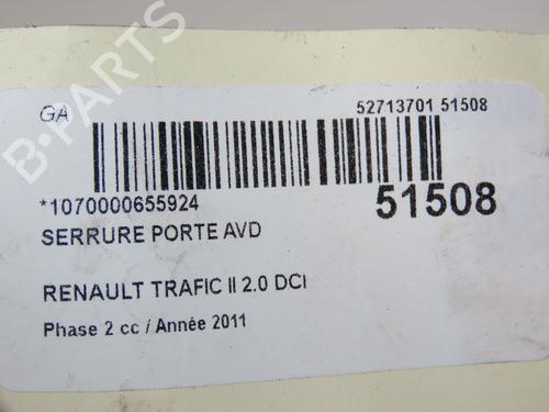 Used Front right lock RENAULT TRAFIC II Van (FL) 2.0 dCi 90 (FL0H, FL00, FL01, FL0M, FL0P, FL0S) (90 hp) 29128791