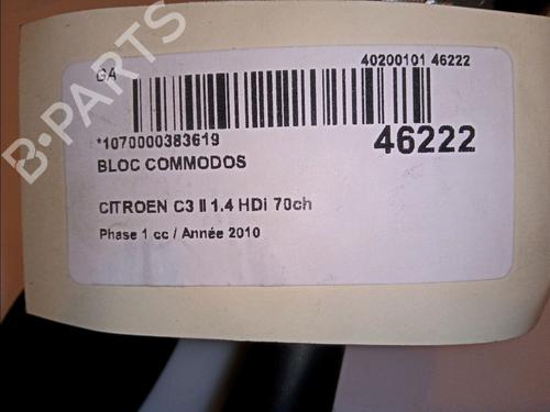 Used Steering column stalk CITROËN C3 II (SC_) 1.4 HDi 70 (SC8HZC, SC8HR0, SC8HP4) (68 hp) 11487913