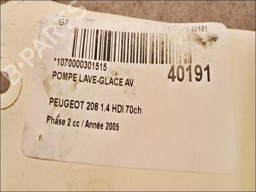Washer pump PEUGEOT 206 Hatchback (2A/C) 1.4 HDi eco 70 | BP14881511E24 