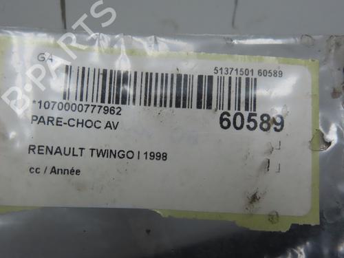 Used Front bumper Front bumper RENAULT TWINGO I (C06_) 1.2 (C066, C068) (58 hp) 39938004 39938004