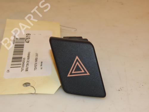 Used Warning switch Warning switch TOYOTA YARIS (_P9_) 1.3 VVT-i (SCP90_, SCP90R) (87 hp) 16572809 16572809