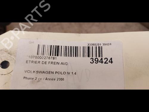 Right front brake caliper VW POLO (9N_, 9A_) 1.4 TDI | BP14877427M104 