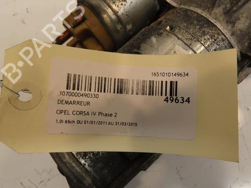Starter OPEL CORSA D (S07) 1.0 (L08, L68) | BP17315602M8 