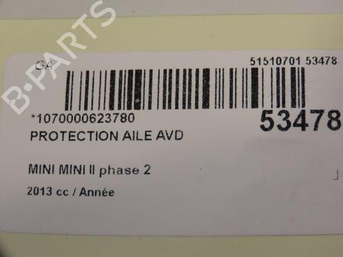 front-right-wheel-arch-trim-mini-mini-countryman-r60-2010-2011-2012-2013-2014-2015-2016-28968363 main image