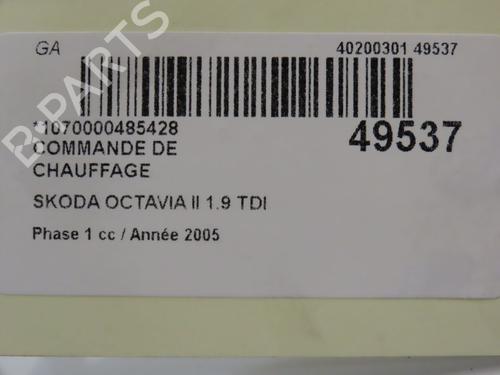 AC Styreenhet / Manøvreringsenhet SKODA OCTAVIA II Combi (1Z5) 1.9 TDI | BP28801722I5 