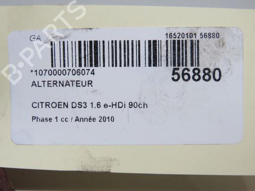 Used Alternator Alternator CITROËN DS3 (SA_) 1.6 HDi 90 (92 hp) 33836400 33836400