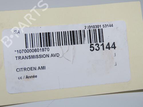 right-front-driveshaft-citroen-ami-9a_-2020-36493753 main image