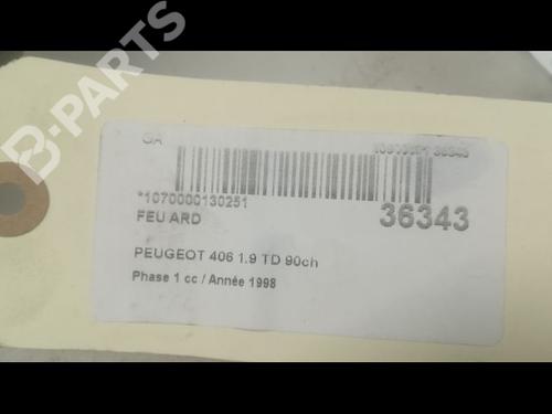 Right taillight PEUGEOT 406 (8B) 1.9 TD | BP9599059C35 