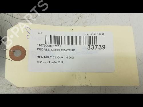 Used Pedal RENAULT CLIO IV (BH_) 1.5 dCi 90 (90 hp) 9595544