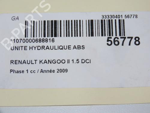 ABS pump RENAULT KANGOO Express (FW0/1_) 1.5 dCi 70 (FW0A, KW0V) | BP32872897M43  - Image 8