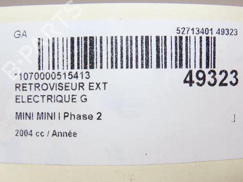 Left mirror MINI MINI (R50, R53) One | BP19577738C26 