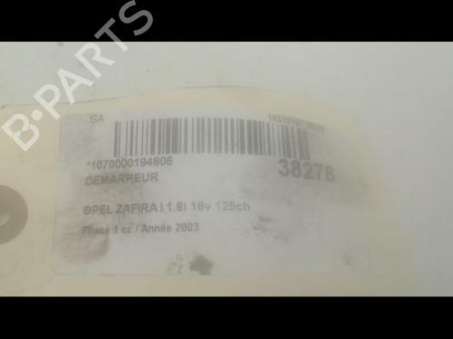 Used Starter OPEL ZAFIRA A MPV (T98) 1.8 16V (F75) (125 hp) 23171922