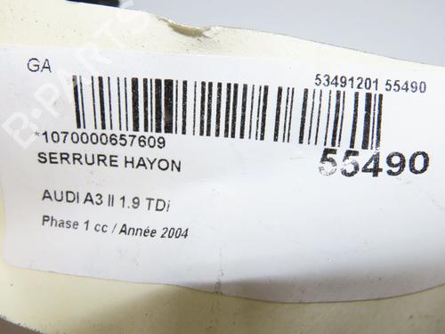 tailgate-lock-audi-a3-8p1-2003-2004-2005-2006-2007-2008-2009-2010-2011-2012-2013-38256276 main image