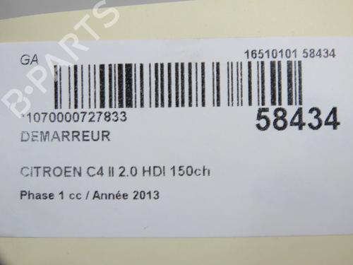 Starter CITROËN C4 II (NC_) 2.0 HDi / BlueHDi 150 | BP36310353M8 - Image 6