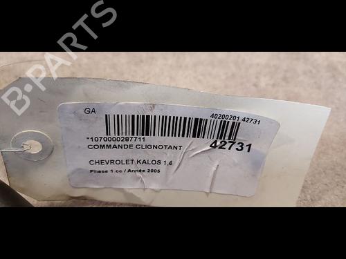 Used Steering column stalk Steering column stalk CHEVROLET AVEO / KALOS Hatchback (T200) 1.4 (83 hp) 9615111 9615111