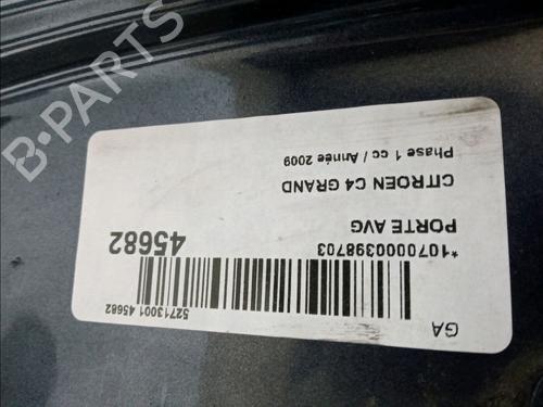 Left front door CITROËN C4 Grand Picasso I (UA_) 1.6 HDi | BP23176036C2 