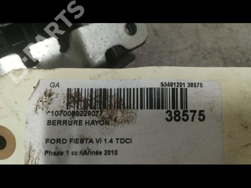 Tailgate lock FORD FIESTA VI (CB1, CCN) 1.4 TDCi | BP9607531C101 