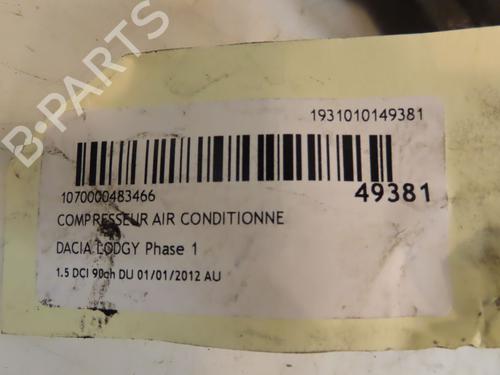 AC compressor DACIA LODGY (JS_) 1.5 dCi | BP16586425M34 - Image 5