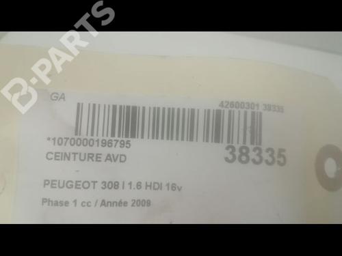 Front right belt tensioner PEUGEOT 308 I (4A_, 4C_) 1.6 HDi | BP9603786C88 