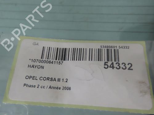 Used Tailgate OPEL CORSA D (S07) 1.2 (L08, L68) (80 hp) 28832197