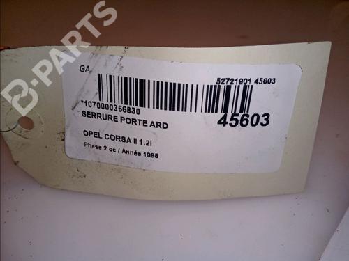 Rear right lock OPEL CORSA B (S93) 1.2 i 16V (F08, F68, M68) | BP11103451C99 