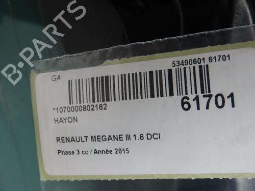 Used Tailgate Tailgate RENAULT MEGANE III Grandtour (KZ0/1) 1.6 dCi (KZ00, KZ12, KZ13) (130 hp) 40274039 40274039