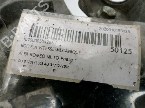 Used Gearbox Gearbox ALFA ROMEO MITO (955_) 1.3 MultiJet (955AXT1A) (84 hp) 17488224 17488224