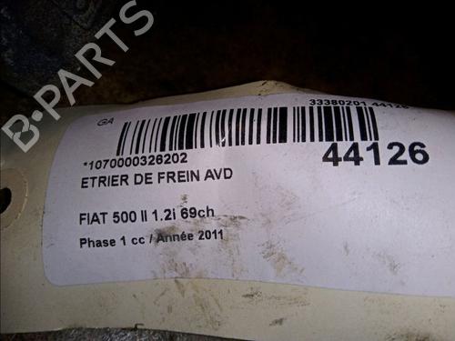 Right front brake caliper FIAT 500 (312_) 1.2 (312AXA1A) | BP14877636M104