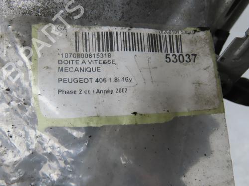 Used Gearbox PEUGEOT 406 (8B) 1.8 16V (116 hp) 28829442