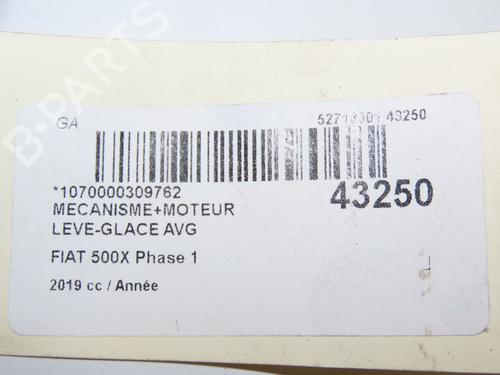 Front left window mechanism FIAT 500X (334_) 1.3 (334.AXR11) | BP29441756C22