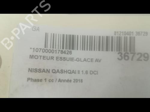 Used Front wiper motor NISSAN QASHQAI II (J11, J11_) 1.6 dCi (130 hp) 9602494