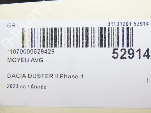 Right front steering knuckle DACIA DUSTER (HM_) 1.3 TCe 150 (HMM3) | BP28801602M26