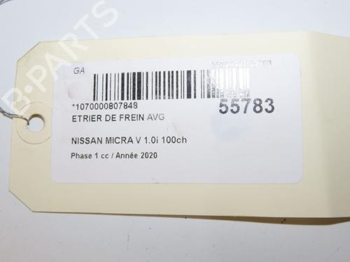 Left front brake caliper NISSAN MICRA V (K14) 1.0 IG-T 100 | BP39084057M105 - Image 5