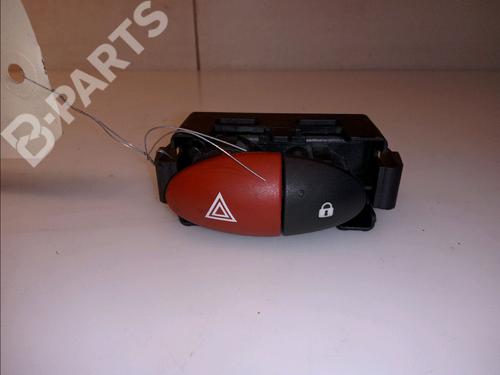 Used Warning switch RENAULT TWINGO II (CN0_) 1.2 16V (CN0K, CN0V, CN0A) (76 hp) 11976462