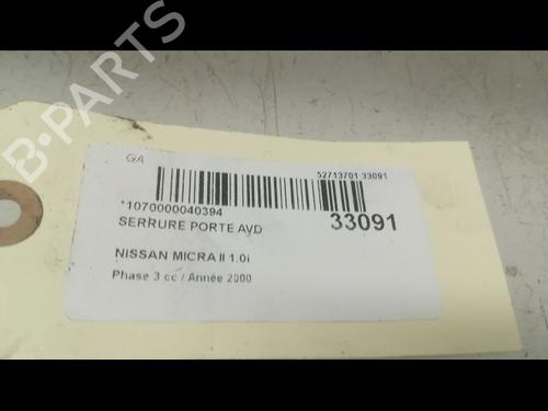 Used Front right lock NISSAN MICRA II (K11) 1.0 i 16V (54 hp) 23176366