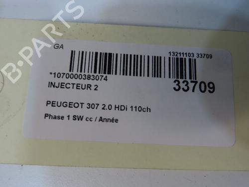 Used Injector Injector PEUGEOT 307 Break (3E) 2.0 HDI 110 (107 hp) 34572799 34572799