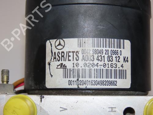 ABS pump MERCEDES-BENZ CLK (C208) CLK 230 Kompressor (208.347) | BP28967625M43