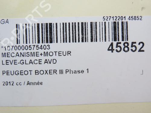 Front right window mechanism PEUGEOT BOXER Van 2.2 HDi 130 | BP26404394C23
