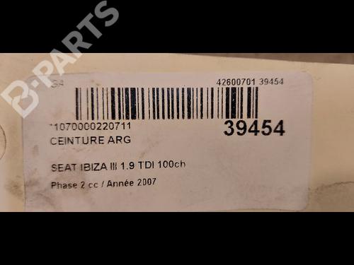 Rear left belt tensioner SEAT IBIZA III (6L1) 1.9 TDI | BP9606601C89 