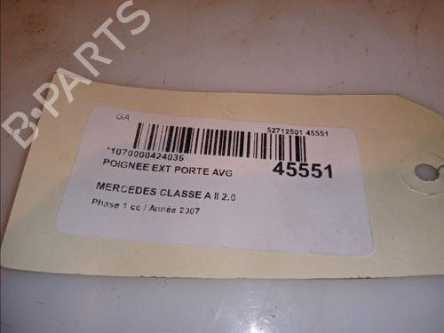 front-left-exterior-door-handle-mercedes-benz-a-class-w169-a-180-cdi-169007-169307-16976605019191-2004-2005-2006-2007-2008-2009-2010-2011-2012-12128813 main image