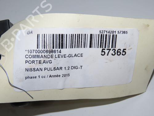 Left front window switch NISSAN PULSAR Hatchback (C13) 1.2 DIG-T | BP32308417I27 - Image 4