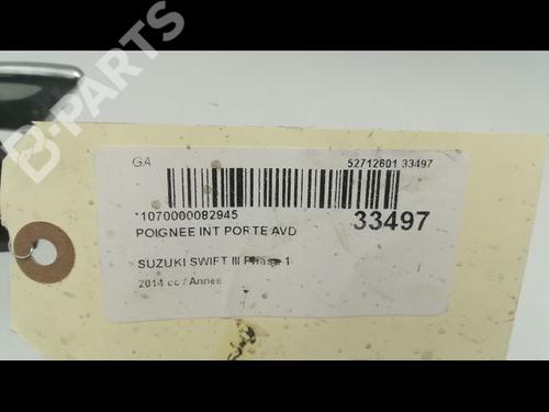 BP9596408I14 | Front right interior door handle SUZUKI SWIFT IV (FZ, NZ) 1.2 (AZH 412, ZC72S) BP9596408I14