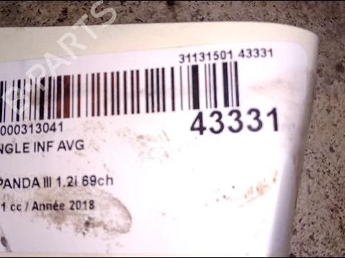 Used Left front suspension arm FIAT PANDA (312_, 319_) 1.2 (312PXA1A) (69 hp) 14876520