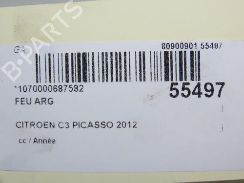 Used Left taillight CITROËN C3 Picasso (SH_) 1.6 VTi 120 (120 hp) 30978905