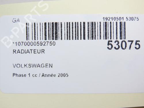 Køler VW TRANSPORTER T5 Van (7HA, 7HH, 7EA, 7EH) 1.9 TDI | BP28967108M31 