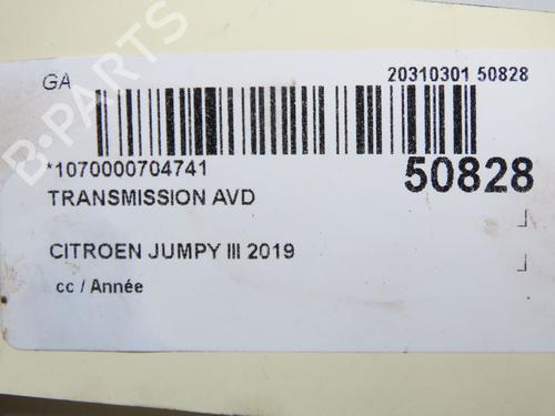 Right front driveshaft CITROËN JUMPY III Van (V_) 1.5 BlueHDi 120 | BP32129618M39  - Image 5